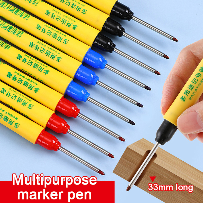 Woodworking Marking Knife - 33mm Marking Pen Waterproof and Colorfast