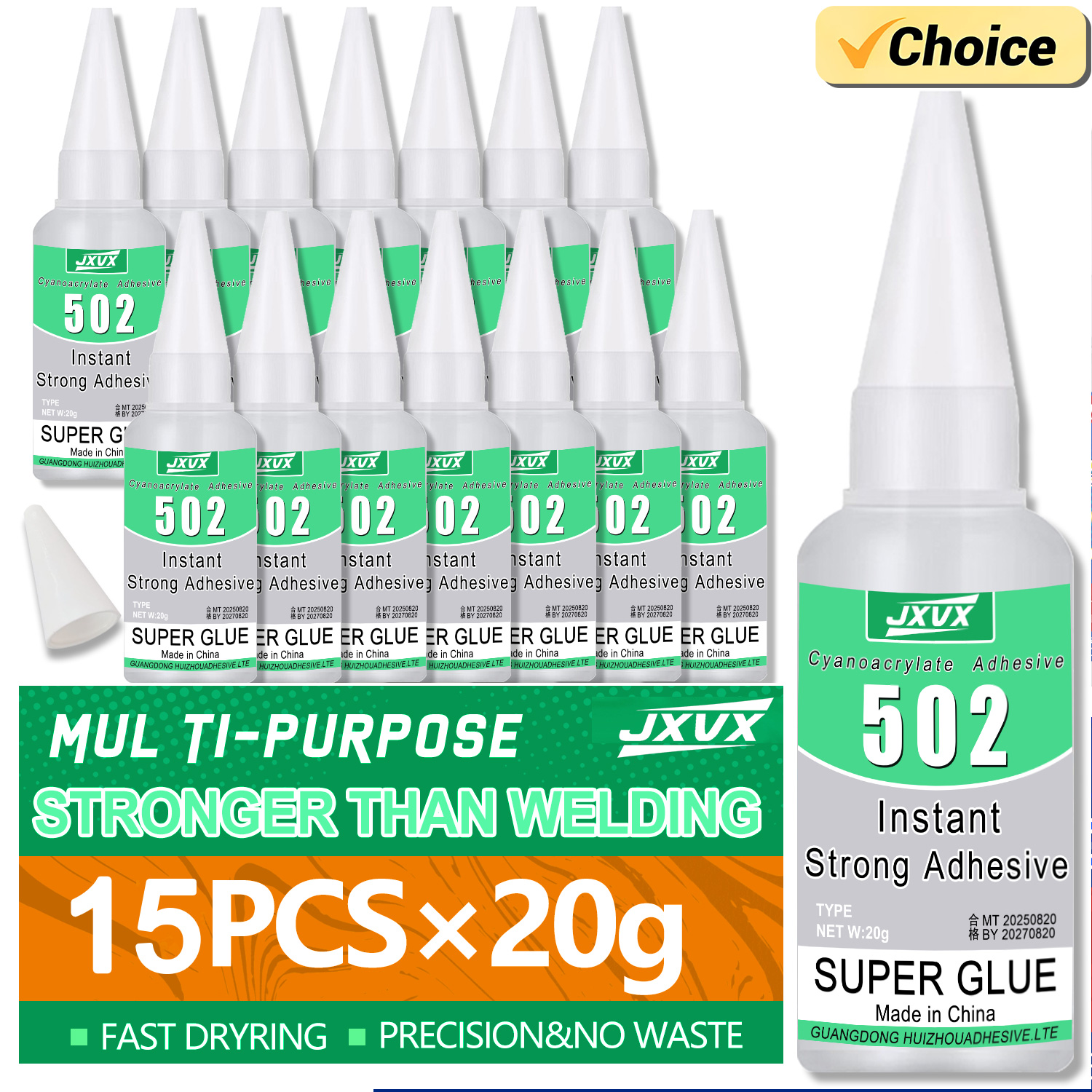 Woodworking Quick Glue - 15pcs 502 Super Glue Instant Quick-drying