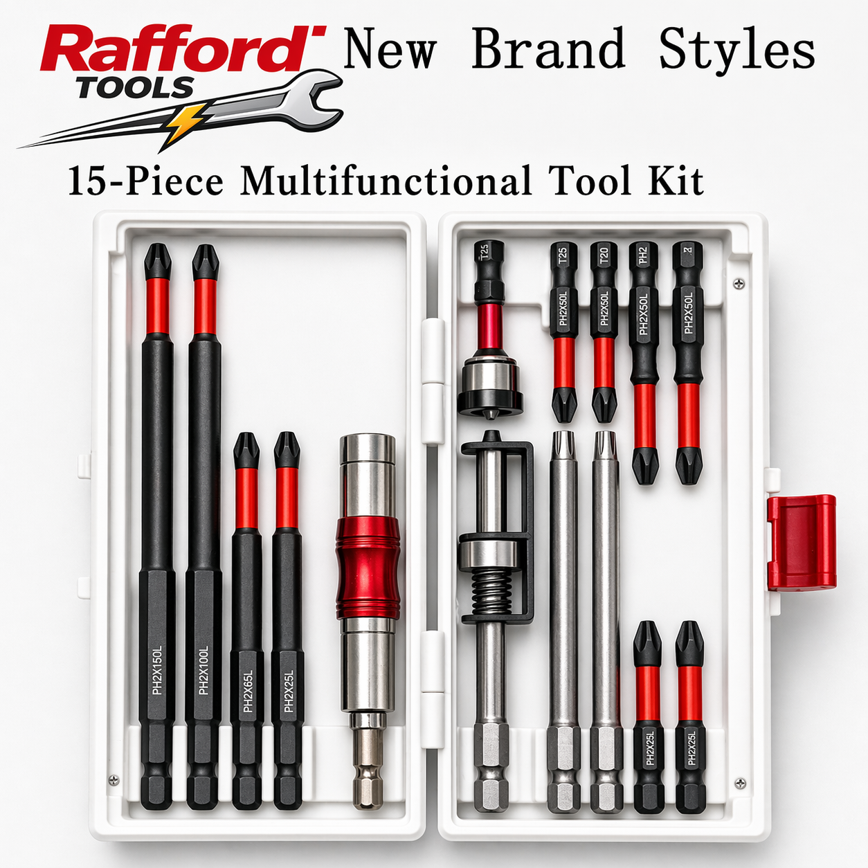 Woodworking Videos - Rafford PH2 Magnetic Steel Screwdriver Bit