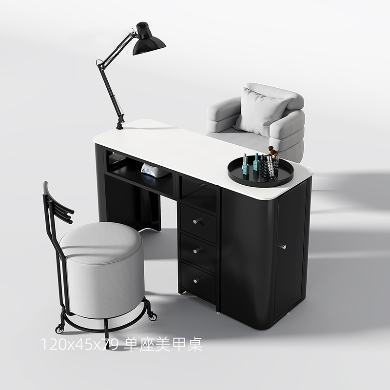Woodworking Nails - Modern Light Luxury Marble Desktop Nail