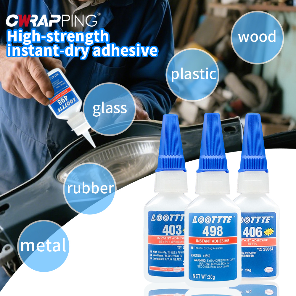 20ml Loottte Rubber Metal Wood - Woodworking Quick Glue recensione e prezzo