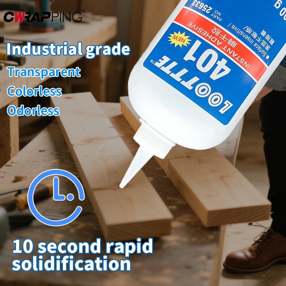 20ml Loottte Rubber Metal Wood - Woodworking Quick Glue recensione e prezzo