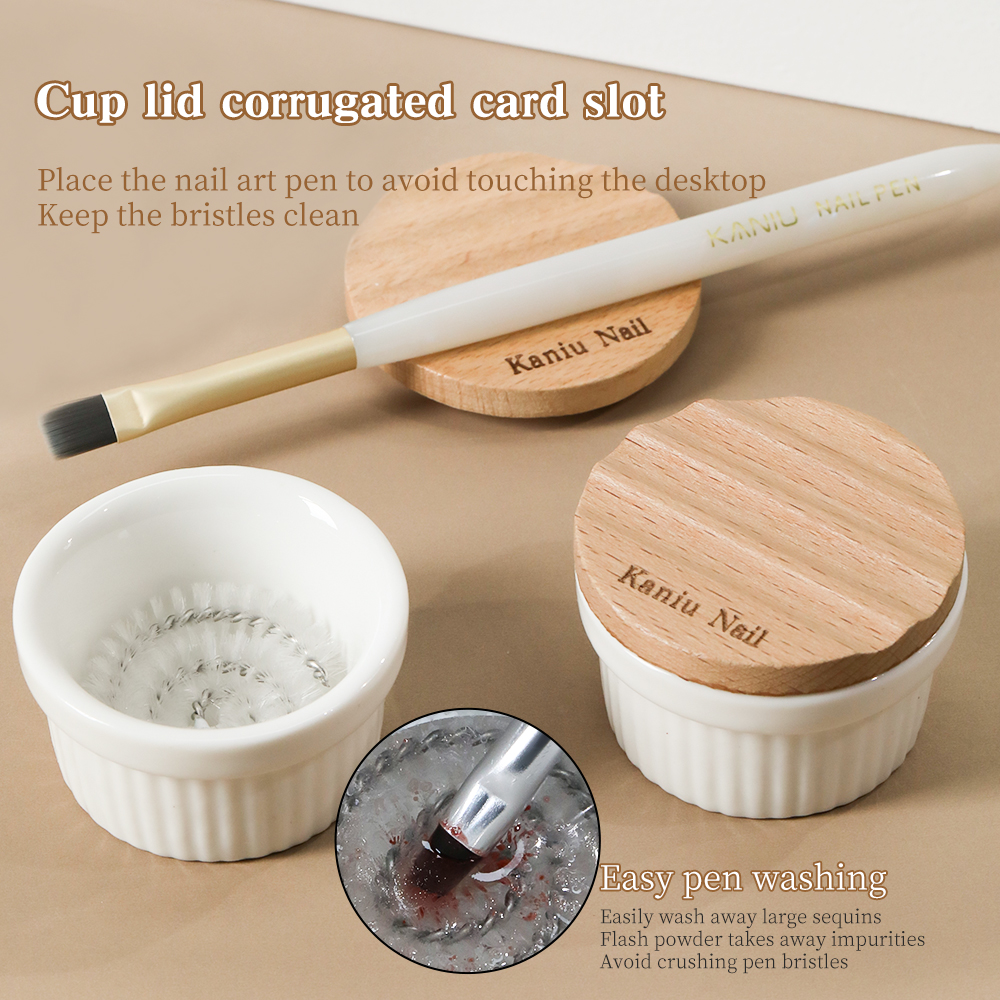 KANIU Smooth Brush Cleaner Cup - Woodworking Nails recensione e prezzo