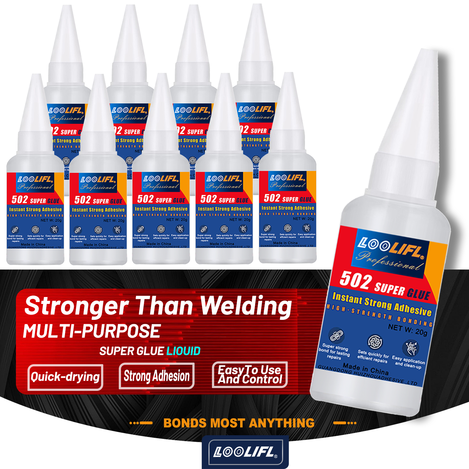1-10 PCs Super glue 502 High S - Woodworking Quick Glue recensione e prezzo