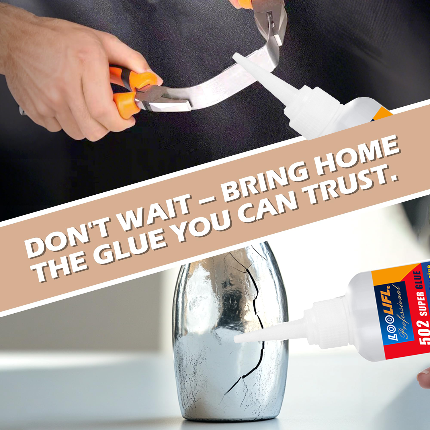 1-10 PCs Super glue 502 High S - Woodworking Quick Glue recensione e prezzo