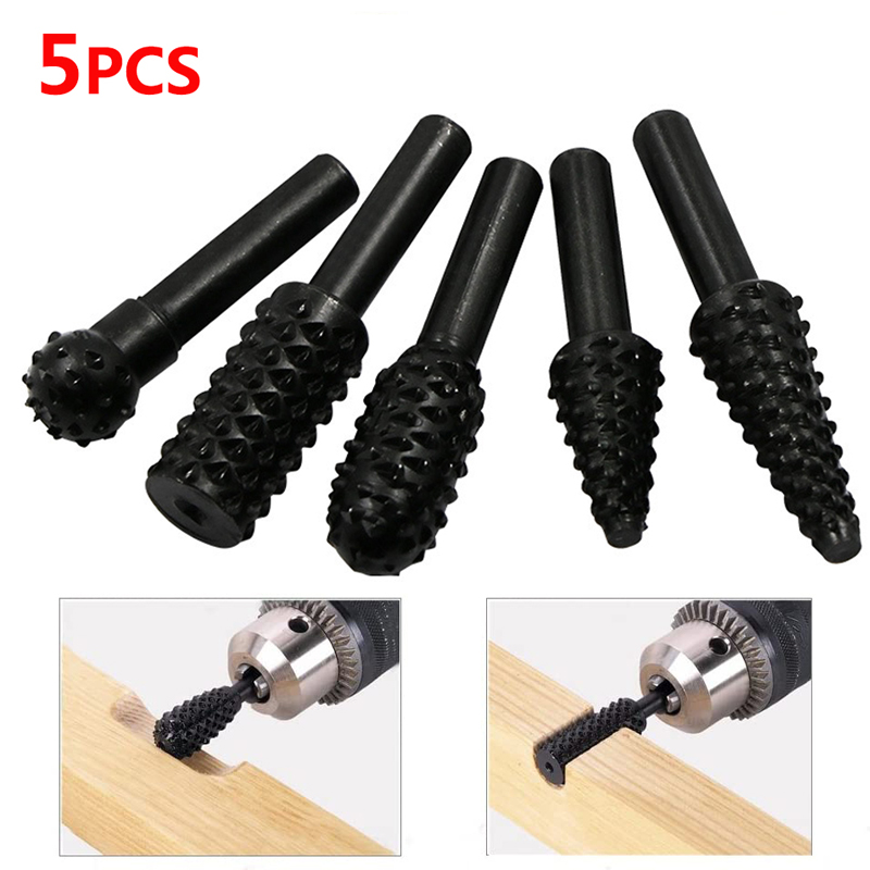 5PCS Drill Bit Set 1/4'' 6mm S - Woodworking Marking Knife recensione e prezzo