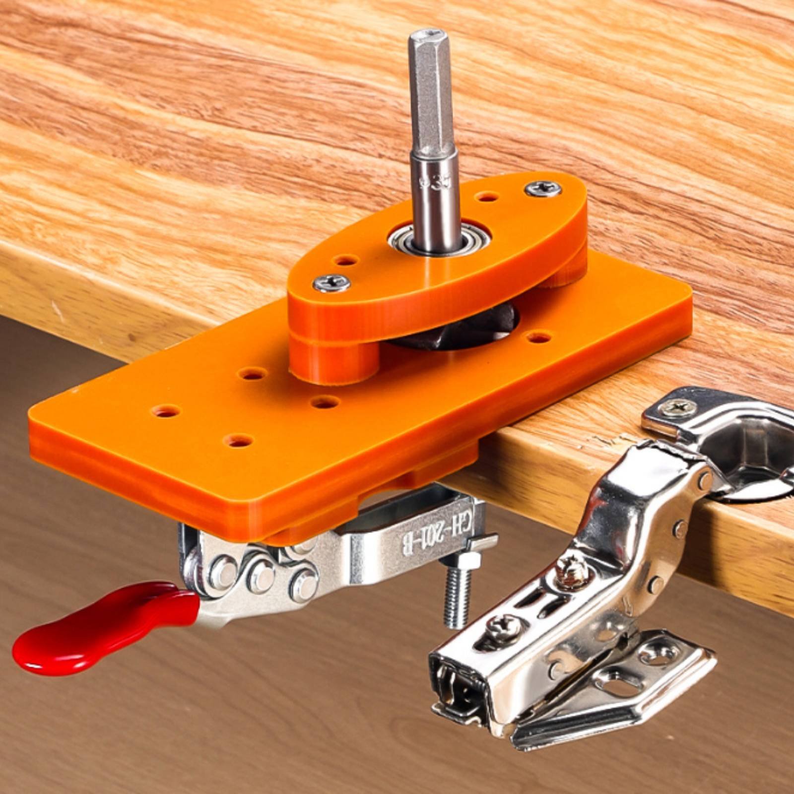 35mm Hinge Drilling Jig Long-L - Woodworking Groove recensione e prezzo