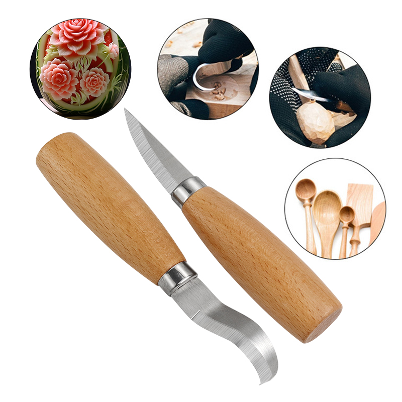 Stainless Iron Carving Knife B - Woodworking Groove recensione e prezzo