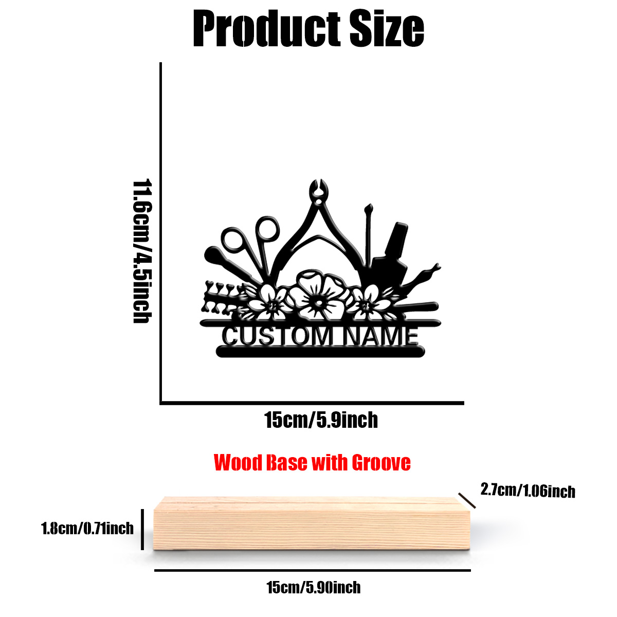 1pc Stylish Personalized Custo - Woodworking Nails recensione e prezzo