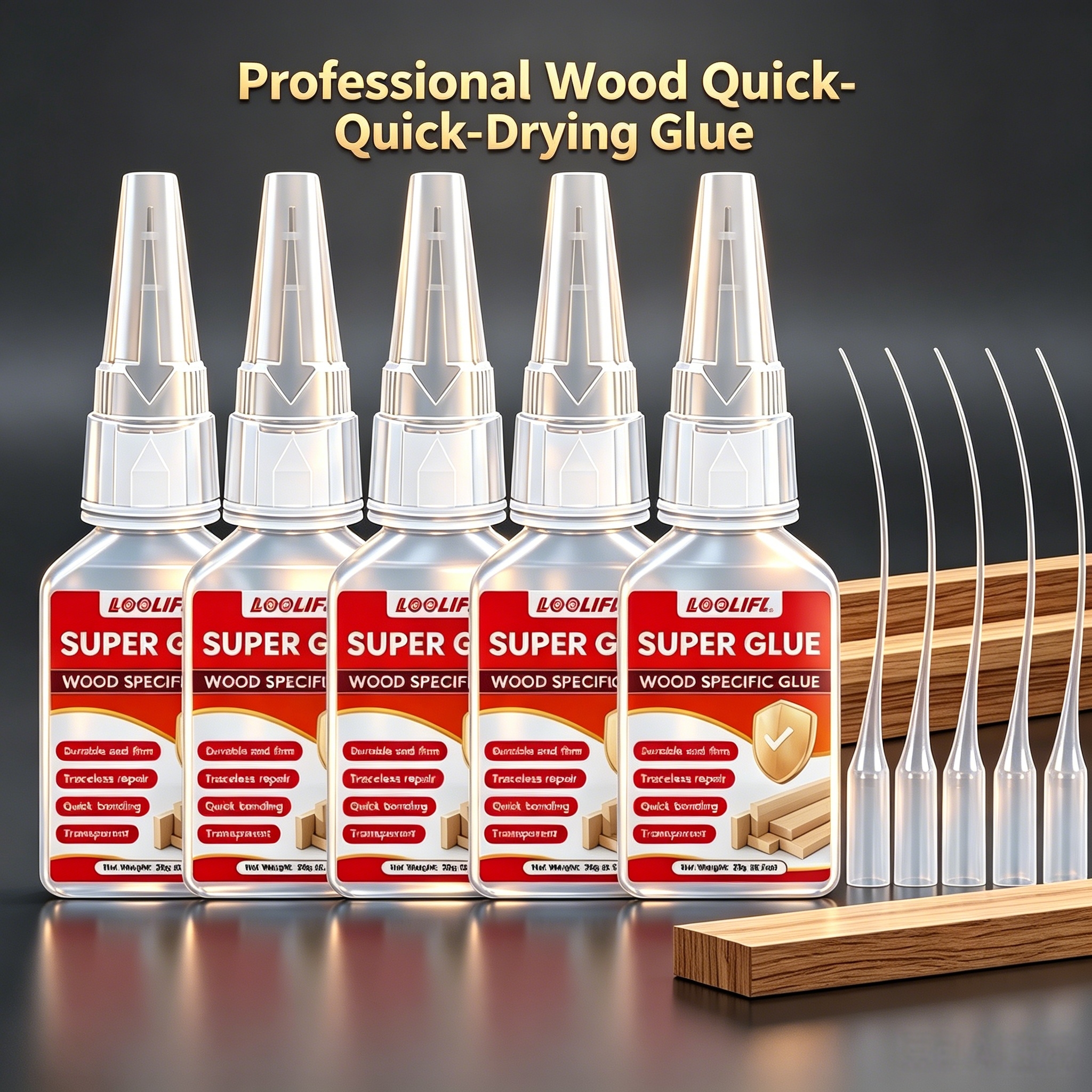 5 tubes of quick-drying wood g - Woodworking Quick Glue recensione e prezzo