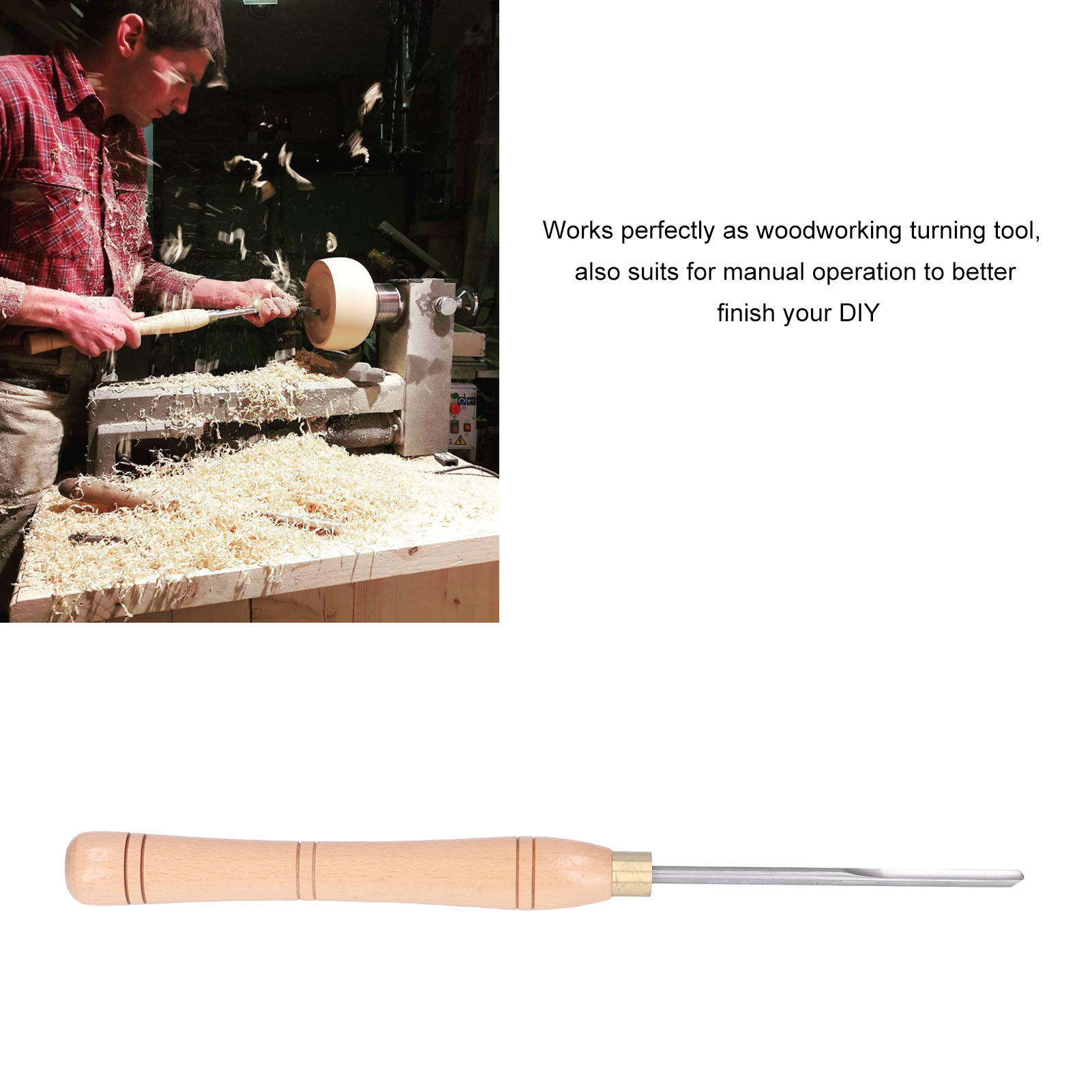 Chisel Turning Tool Wood Lathe - Woodworking Groove recensione e prezzo