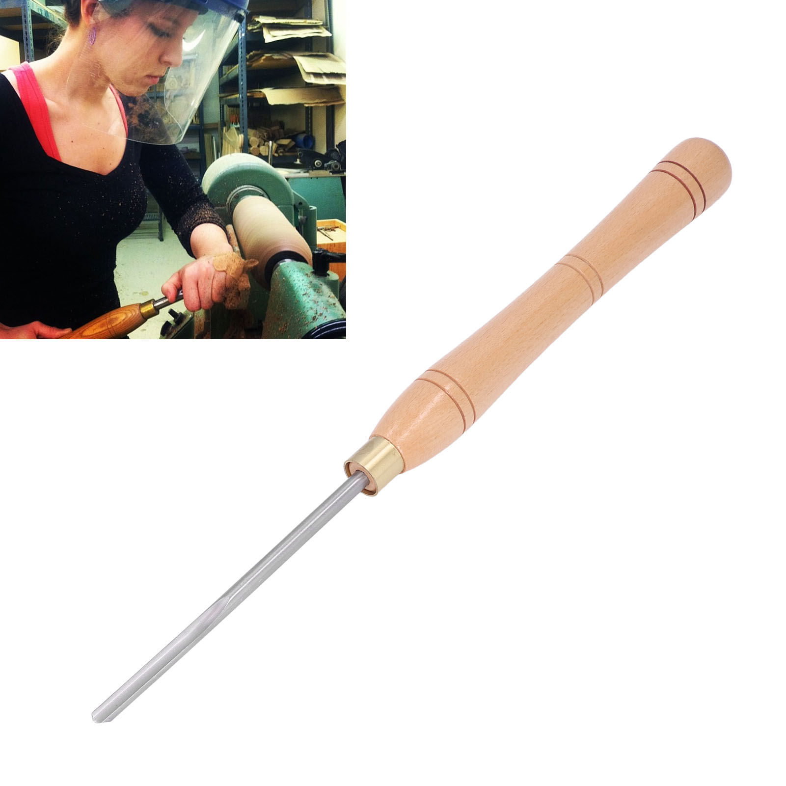 Chisel Turning Tool Wood Lathe - Woodworking Groove recensione e prezzo