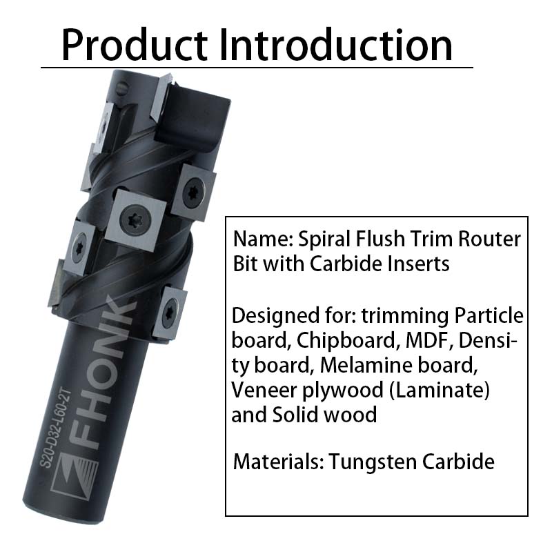 20mm Shank Flush Trim Router B - Woodworking Routers recensione e prezzo