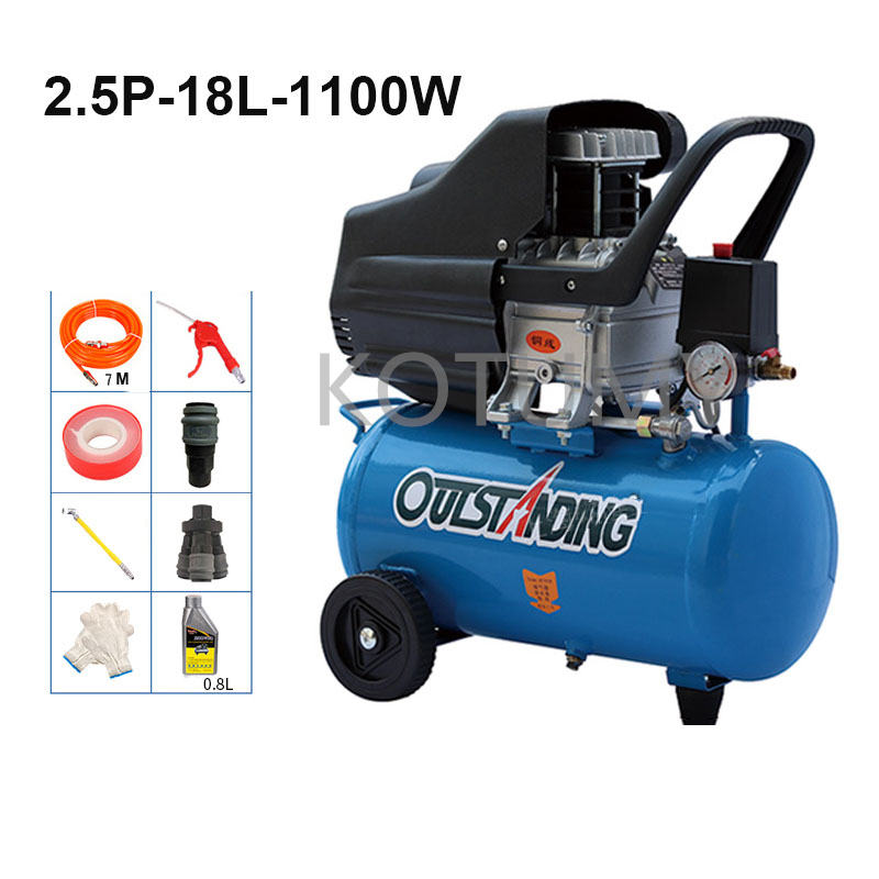 Oily Air Compressor 1P 2.5P 4P - Woodworking Nails recensione e prezzo