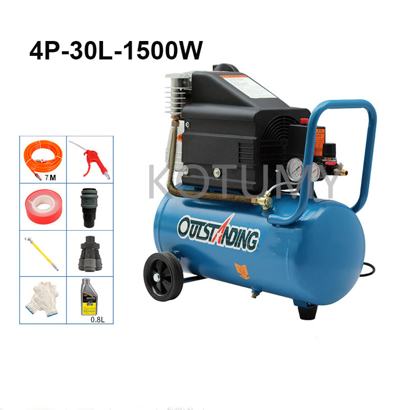 Oily Air Compressor 1P 2.5P 4P - Woodworking Nails recensione e prezzo