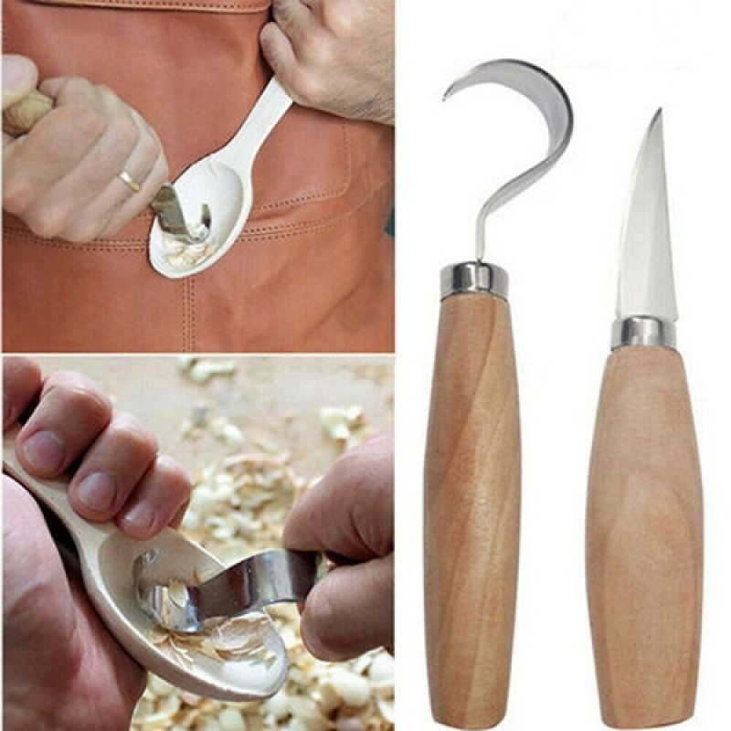 Wood Carving Knife Chisel Hook - Woodworking Groove recensione e prezzo