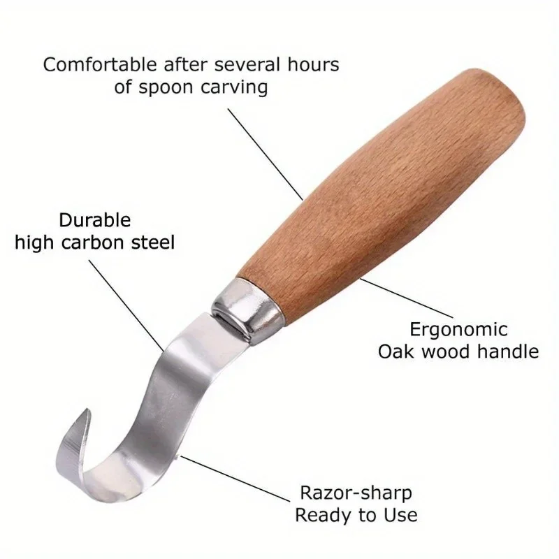 Wood Carving Knife Chisel Hook - Woodworking Groove recensione e prezzo