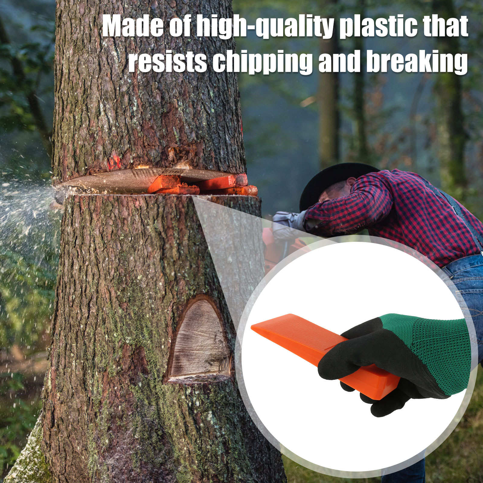 3Pcs Tree Cutting Wedges Durab - Woodworking Videos recensione e prezzo