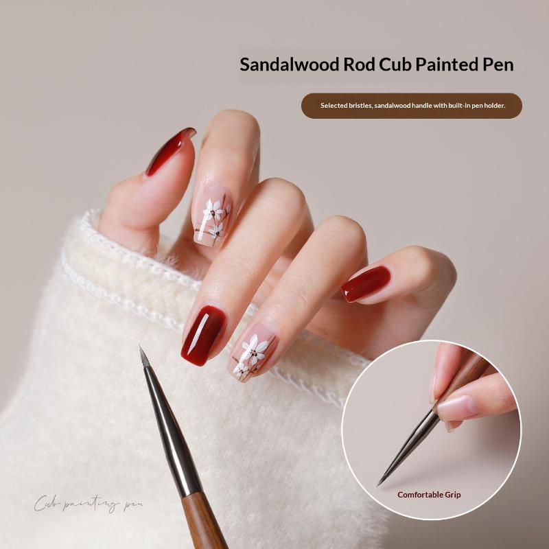 7mm Sandalwood Nail Art Brush  - Woodworking Nails recensione e prezzo
