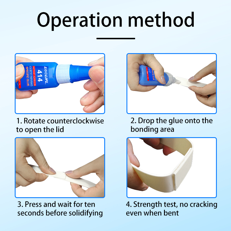 LOOLIFL 1-3pcs 414 Super Glue  - Woodworking Quick Glue recensione e prezzo