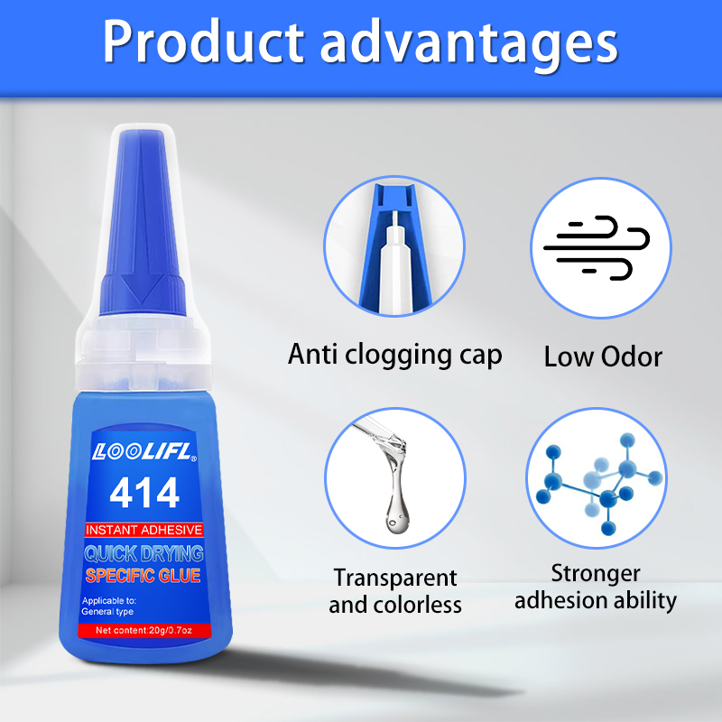 LOOLIFL 1-3pcs 414 Super Glue  - Woodworking Quick Glue recensione e prezzo