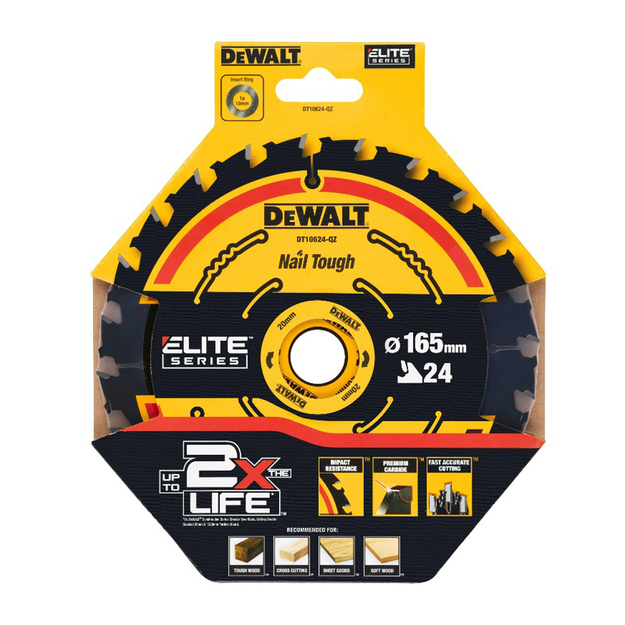 DEWALT DT10624-QZ 1/3pcs 24T C - Woodworking Groove recensione e prezzo
