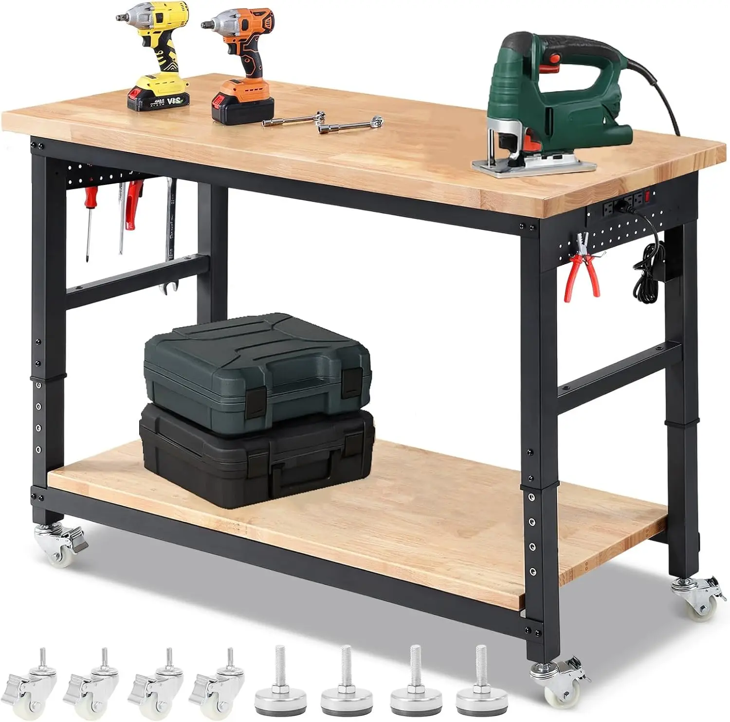 ENJOYWOOD Work Table for Garag - Woodworking Table recensione e prezzo