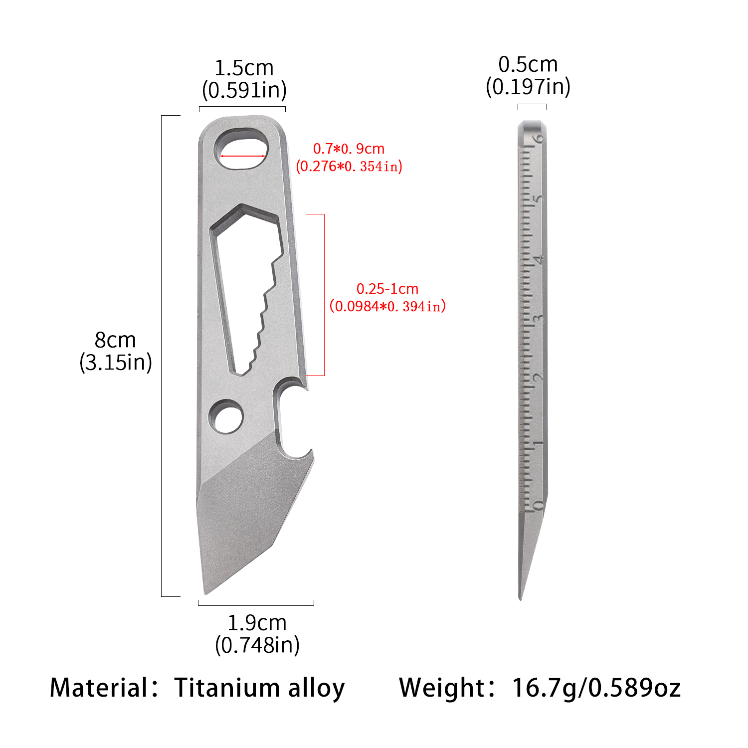 Multifunctional EDC pry bar, t - Woodworking Videos recensione e prezzo