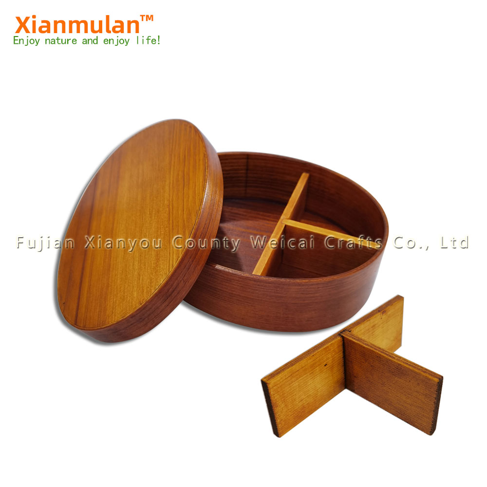 Natural Wooden Bento Box Squar - Woodworking In Japanese recensione e prezzo