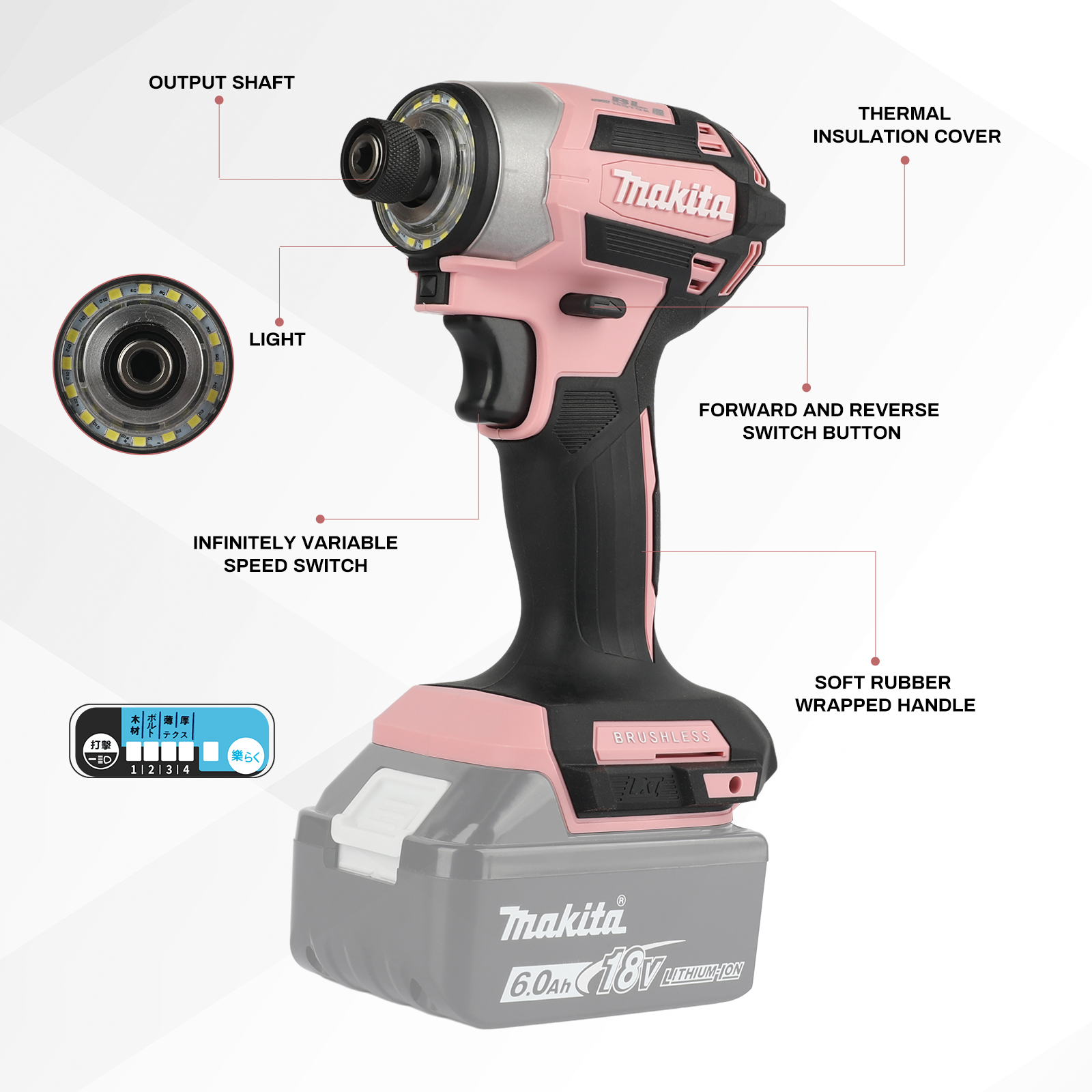 Makita DTD173Z domestic multi- - Woodworking In Japanese recensione e prezzo