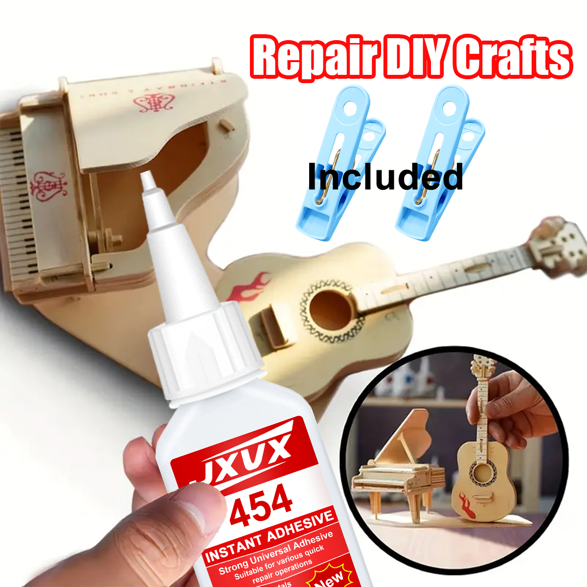 454 Super Glue: Instant Adhesi - Woodworking Quick Glue recensione e prezzo