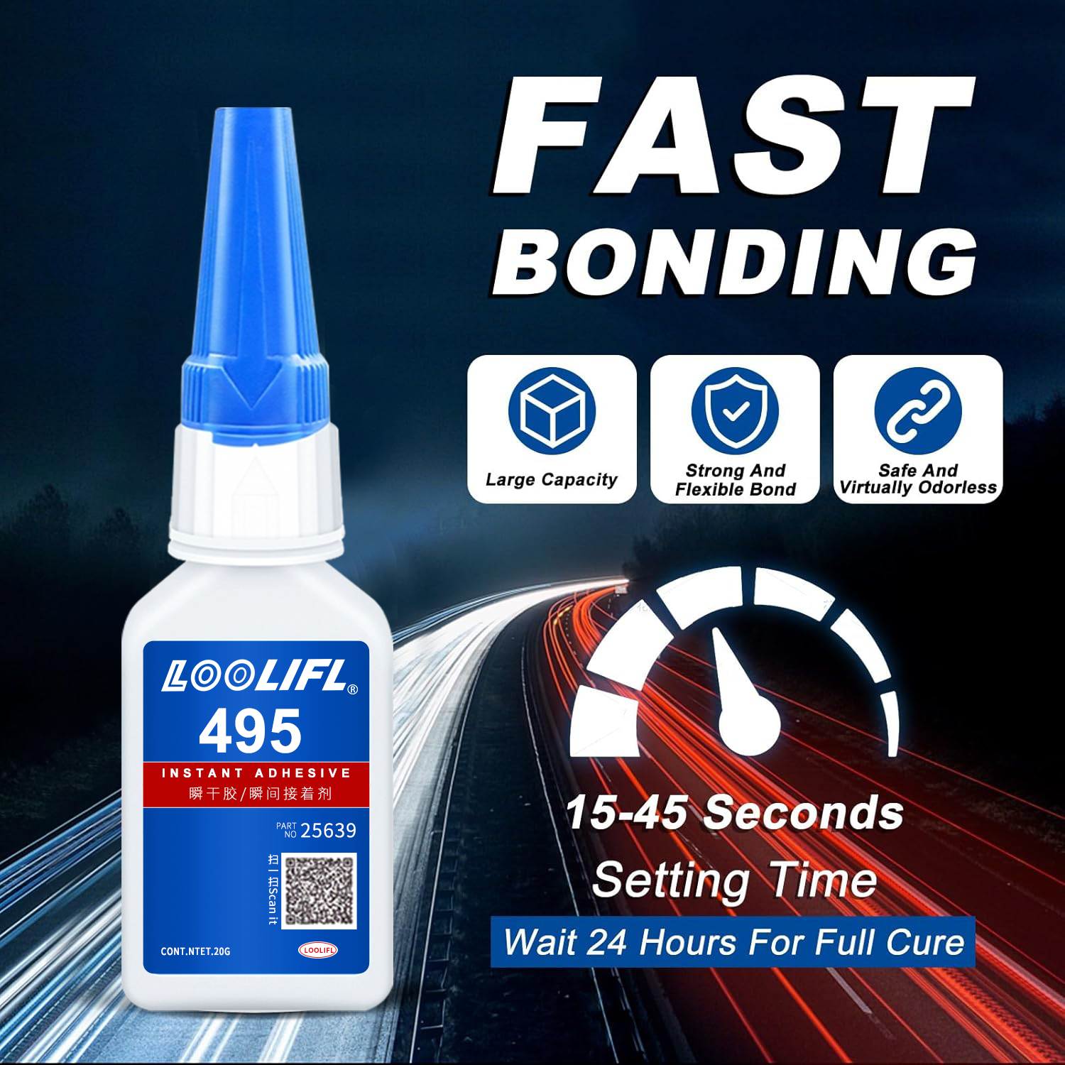 Wood Super Glue, Clear Instant - Woodworking Quick Glue recensione e prezzo