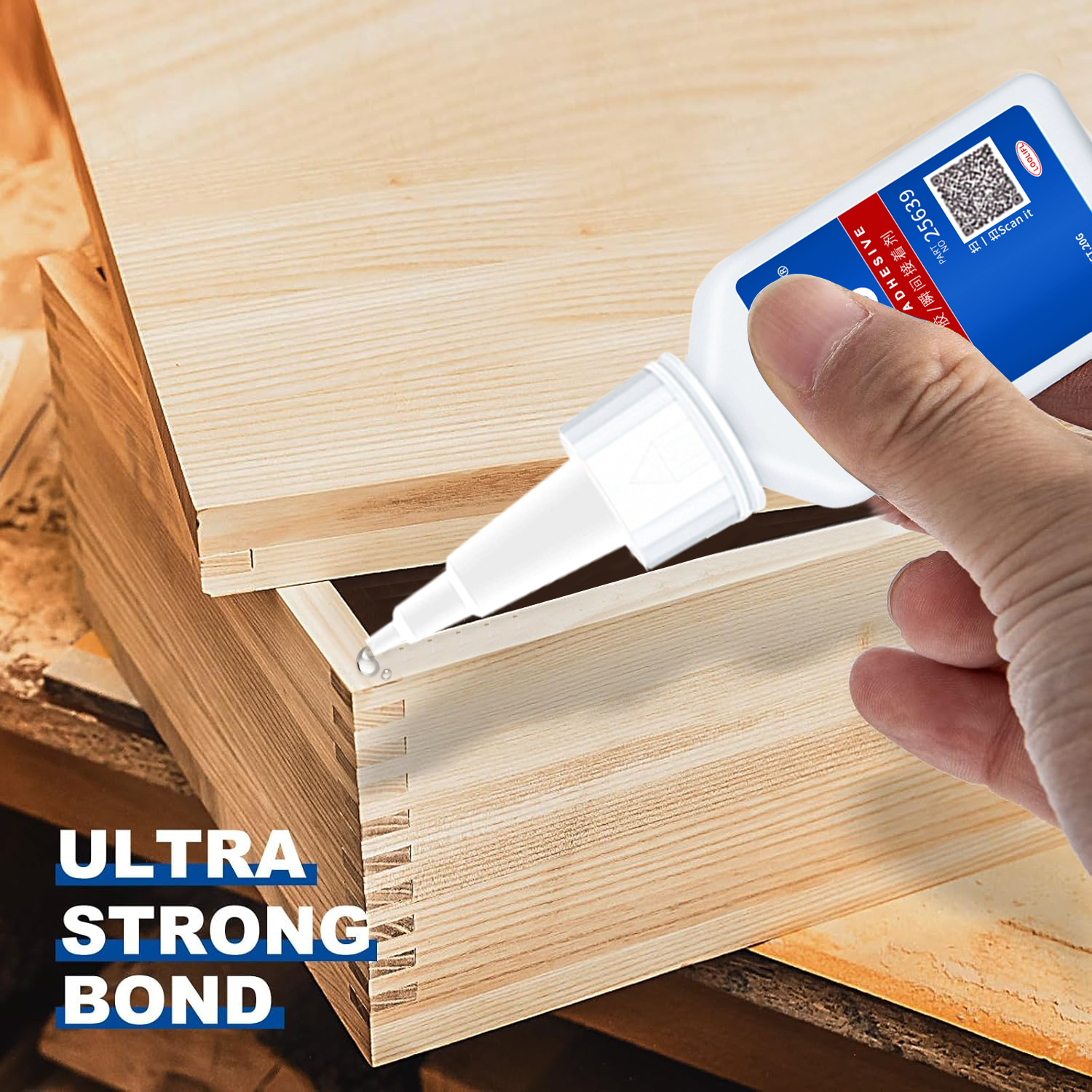 Wood Super Glue, Clear Instant - Woodworking Quick Glue recensione e prezzo