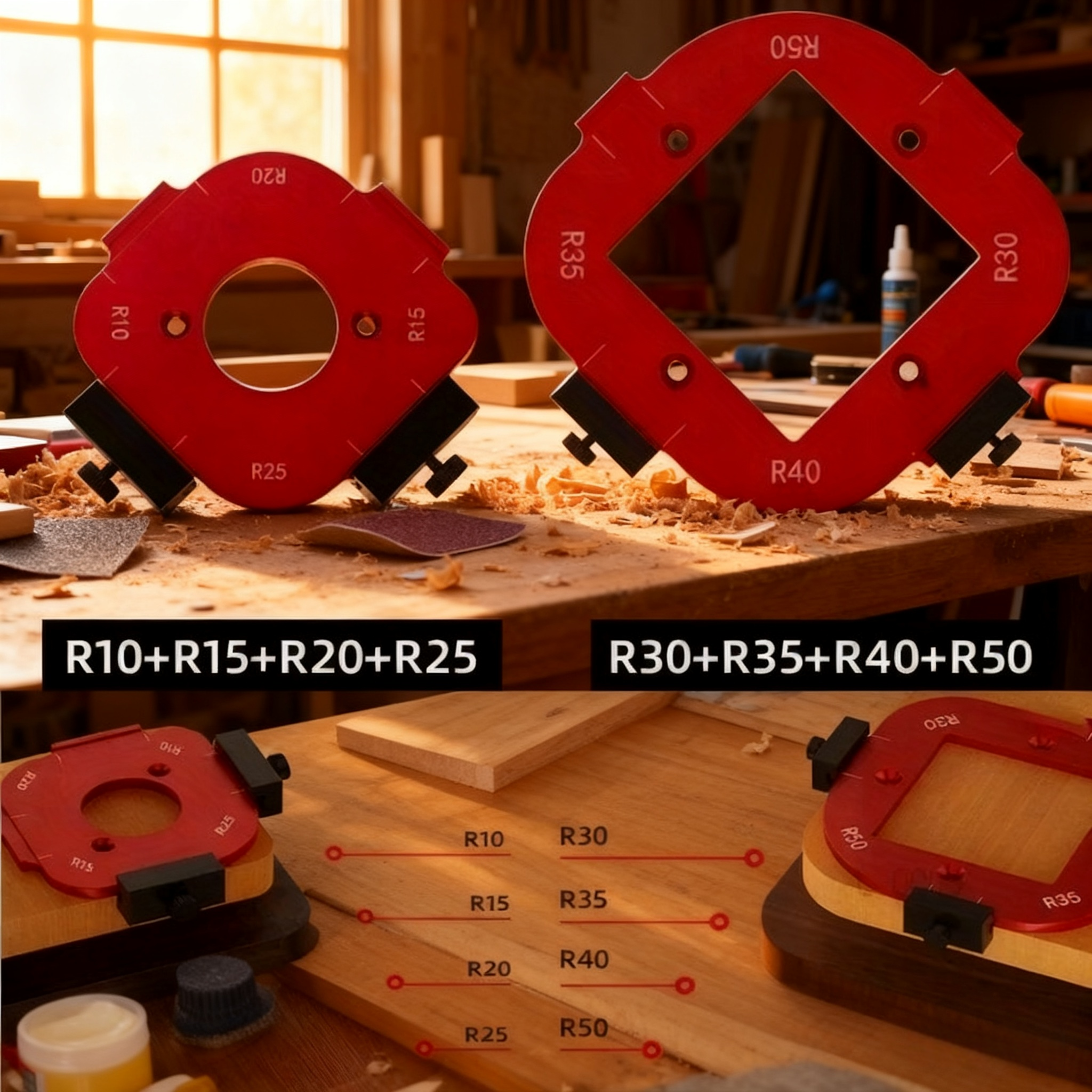 2pcs Woodworking Router Corner - Woodworking Routers recensione e prezzo